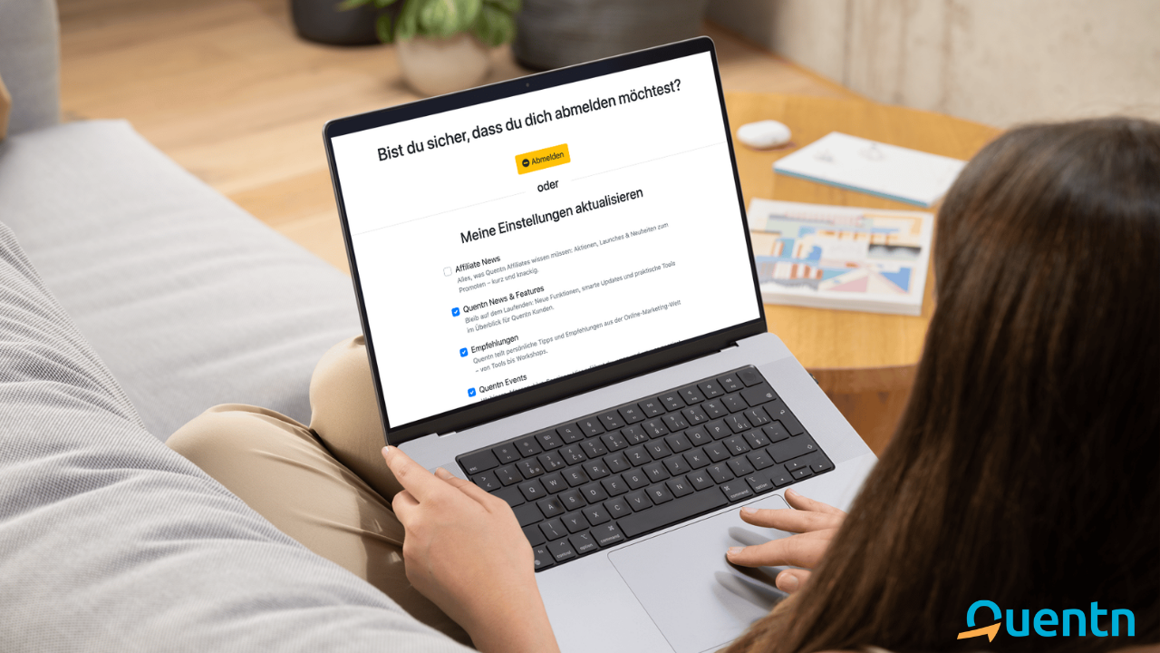 Best Practice: Weniger Abmeldungen, mehr Relevanz: So funktionieren Themen-Abos in Quentn